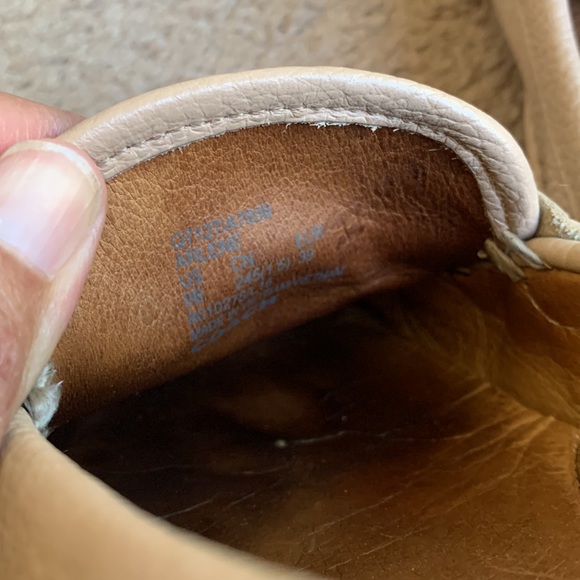 Coach Arlene loafers sz 9 woman’s beige blush - Picture 6 of 12